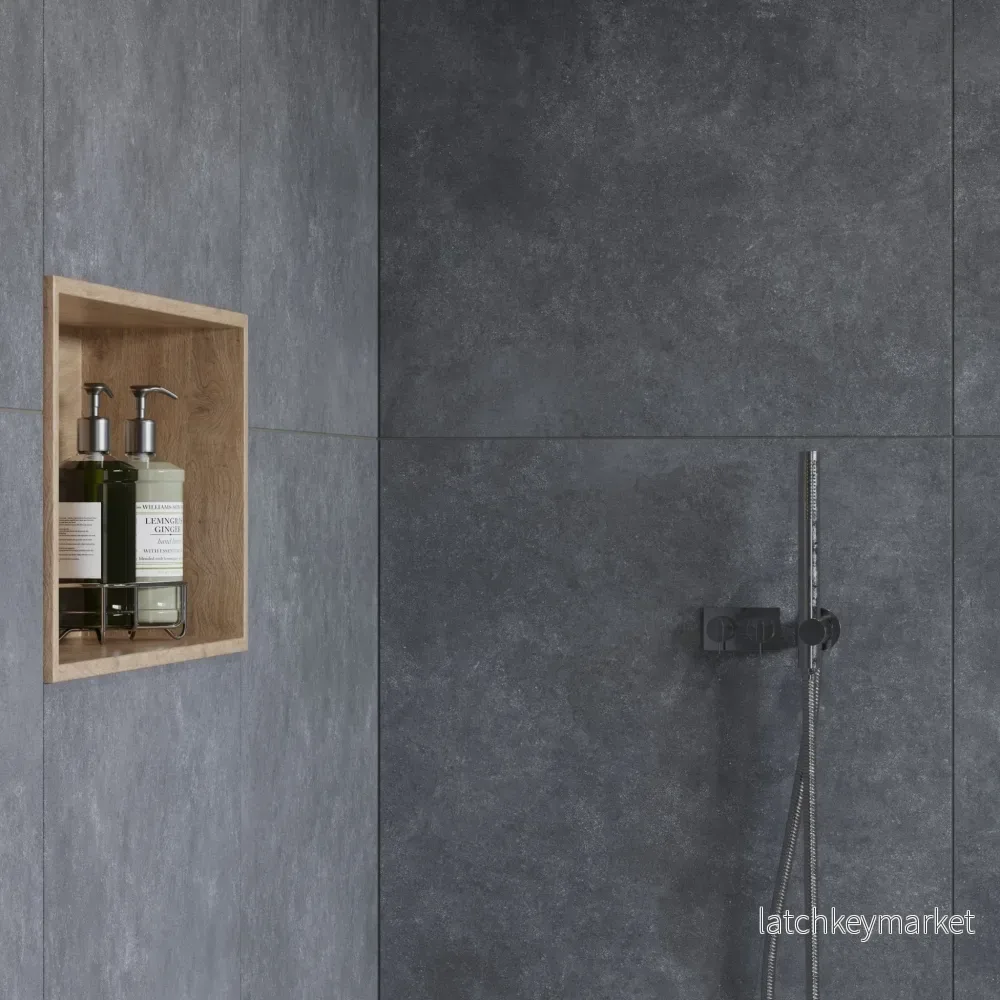 Koncept Betong Klinker Antracit 60x60 - Bild 2