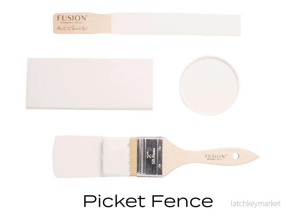 Fusion Mineral Paint Picket Fence Fusion Mineral Paint Picket Fence