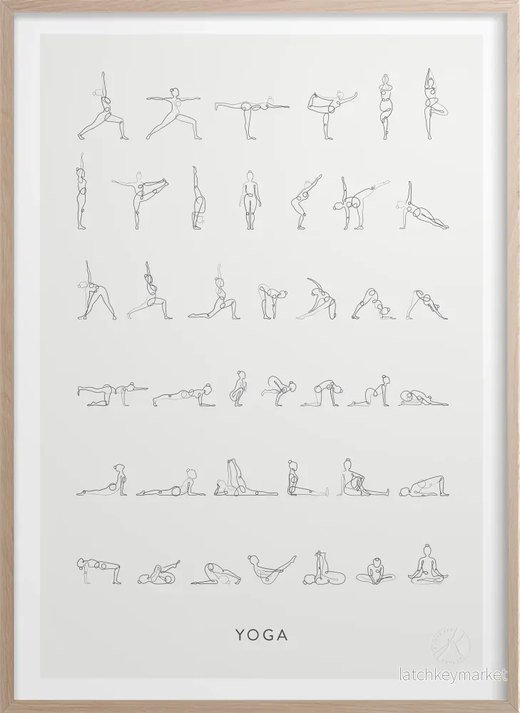 Poster "Yoga" 50 x 70 cm - Bild 2