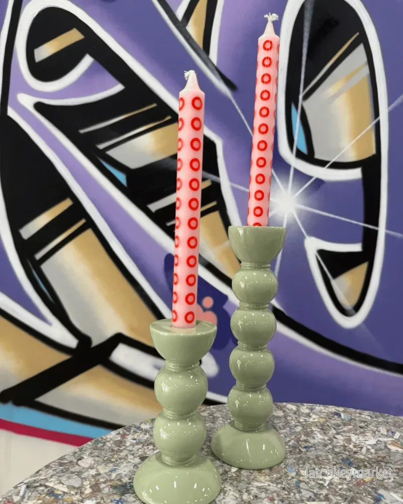 Bobbin Sage Candle Stick 24 cm - Bild 3