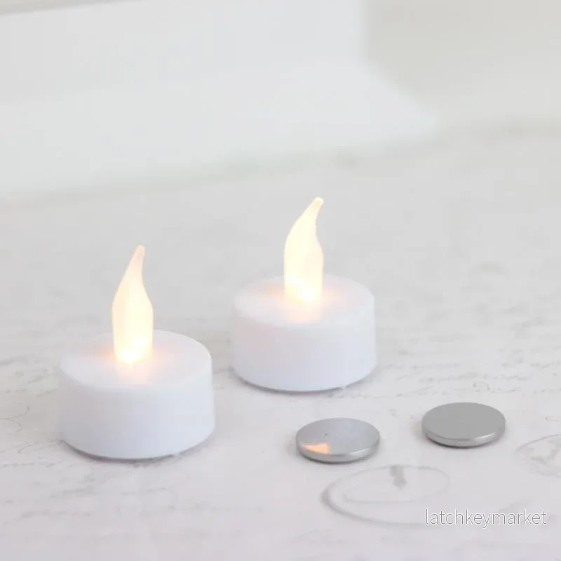 Batteridrivet Ljus LED värmeljus med timer 2-pack REA - Bild 2