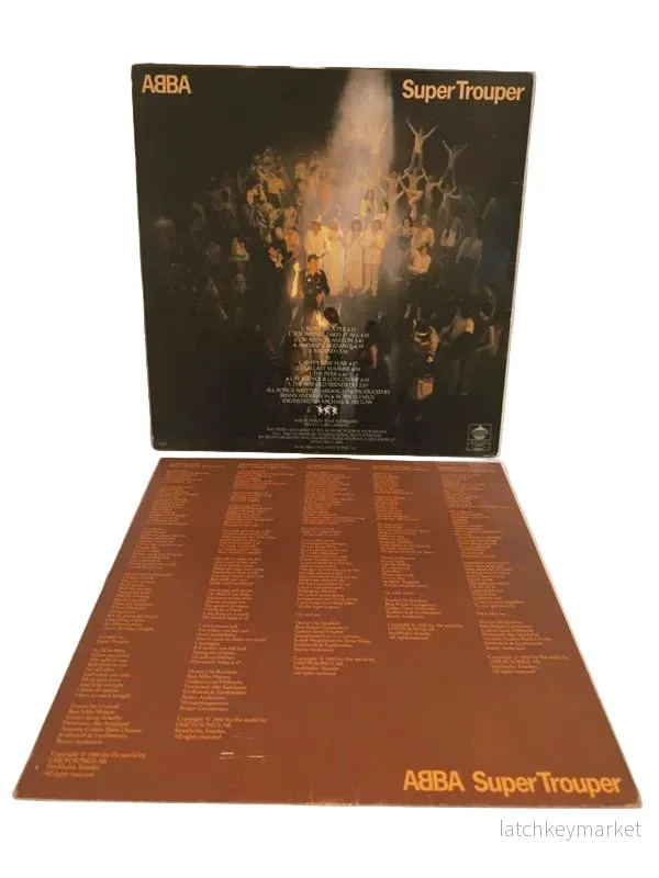 ABBA – Super Trouper (LP) – VG+ skick - Bild 2