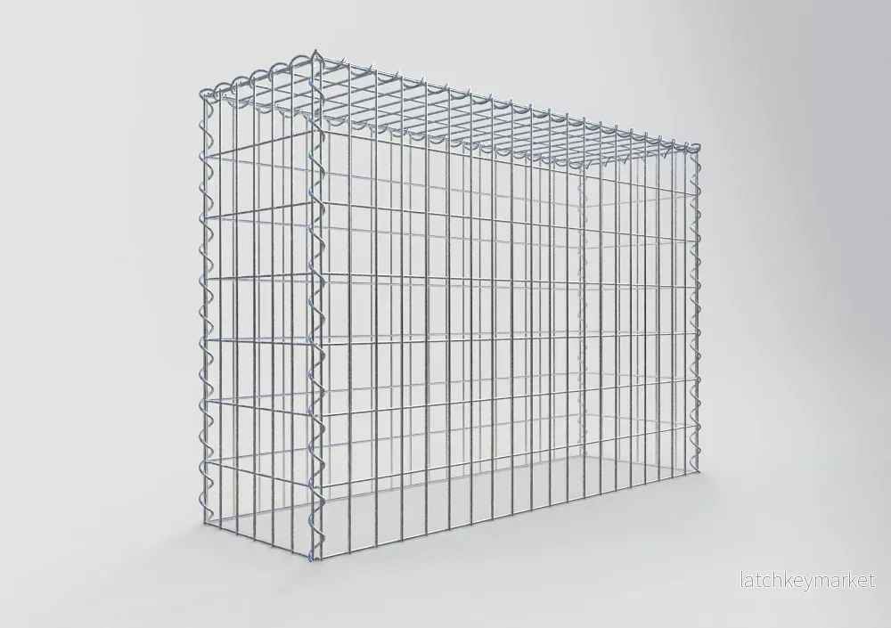 Påväxt gabion typ 3 100 cm x 70 cm x 30 cm (L x H x D), maskstorlek 5 cm x 10 cm, spiral - Bild 2
