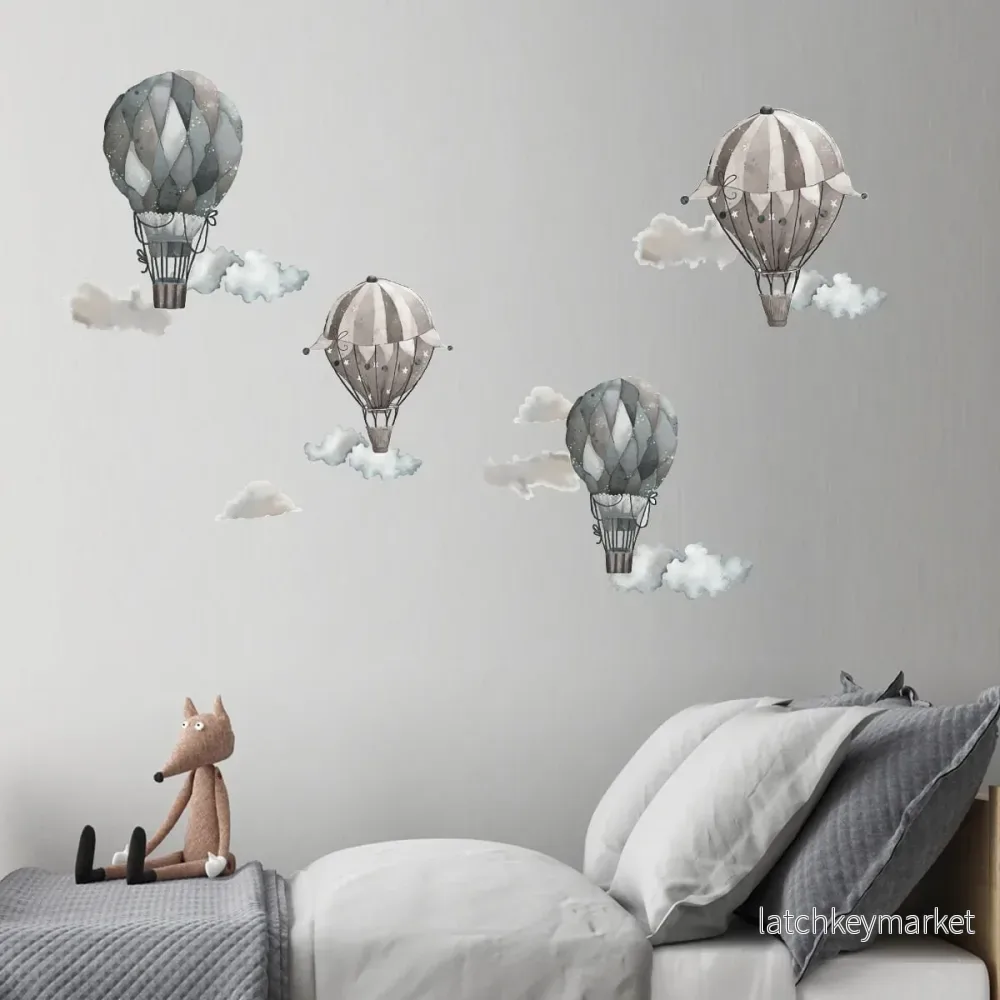 Väggdekor Luftballonger