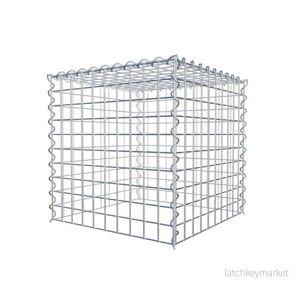 Påväxt gabion typ 3 50 cm x 50 cm x 50 cm (L x H x D), maskstorlek 5 cm x 5 cm, spiral - Bild 3