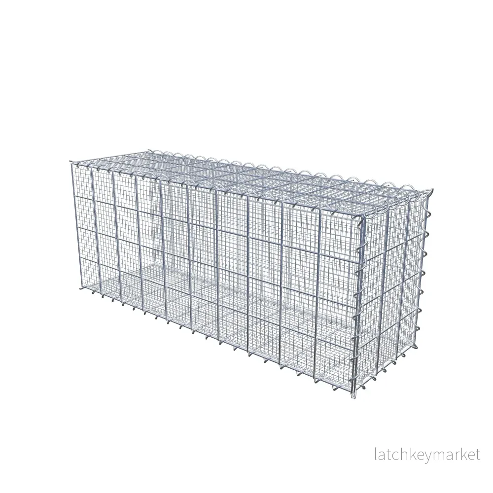 Sandodlingsgabion typ 2 100 cm x 40 cm x 30 cm (L x H x D), maskstorlek 10 cm x 10 cm, spiral - Bild 2
