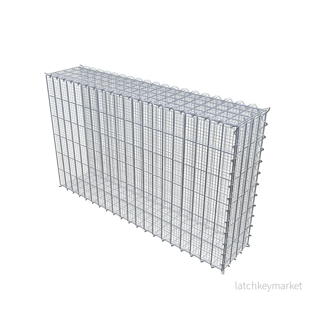Sandodlingsgabion typ 2 100 cm x 60 cm x 20 cm (L x H x D), maskstorlek 5 cm x 10 cm, spiral - Bild 2