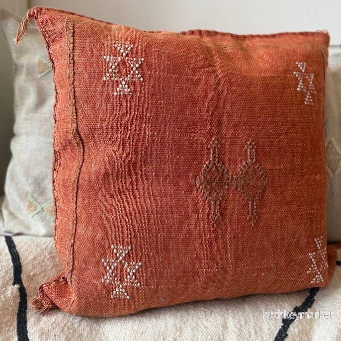 Cactus Silk kuddfodral - Terracotta 50 x 50 cm - Bild 2