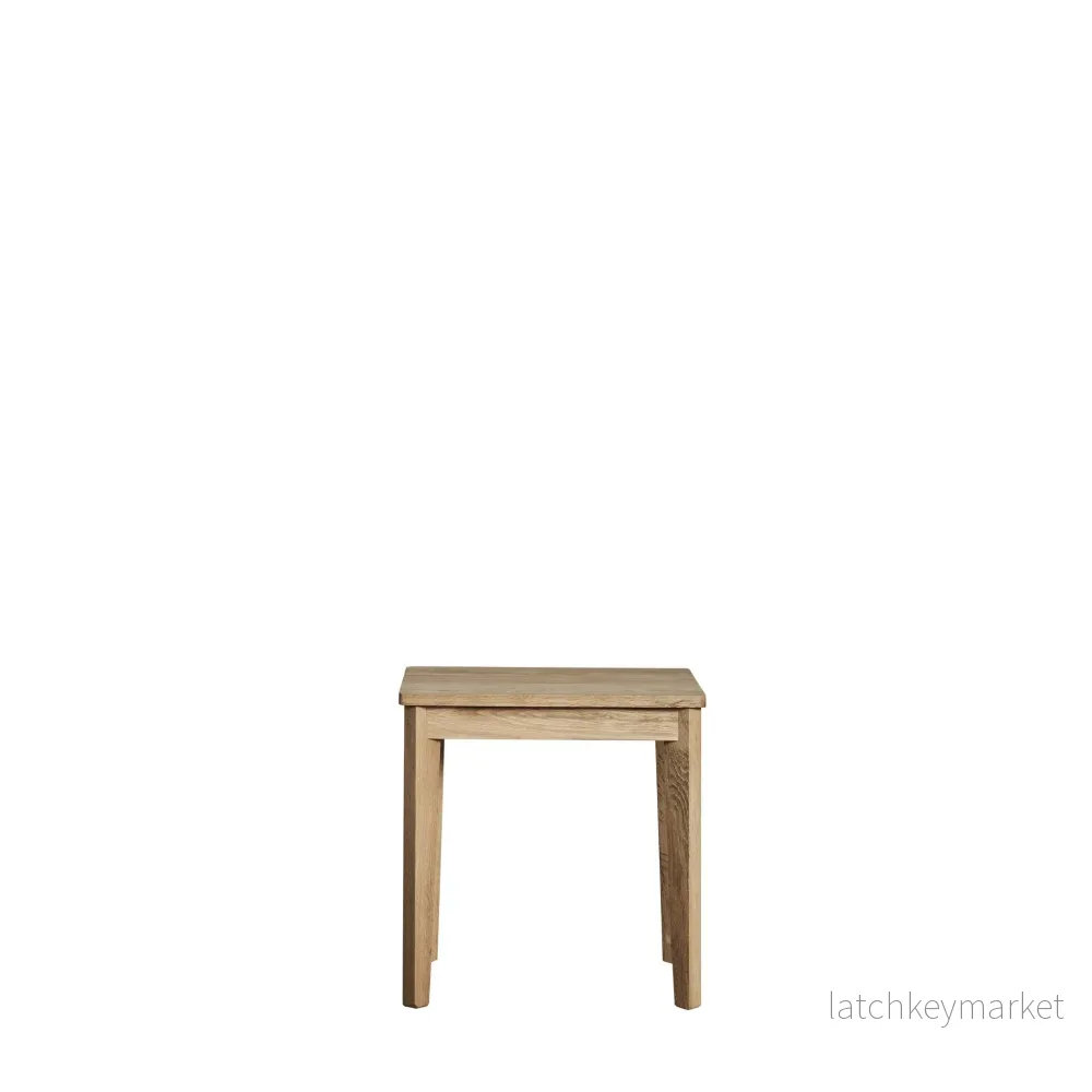Ellie taburett L45*H45*W30  ek eiketre