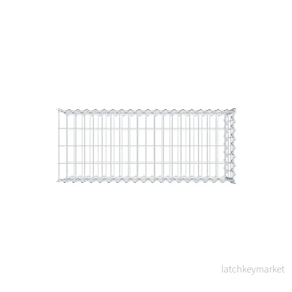 Påväxt gabion typ 2 100 cm x 30 cm x 40 cm (L x H x D), maskstorlek 5 cm x 10 cm, spiral - Bild 3