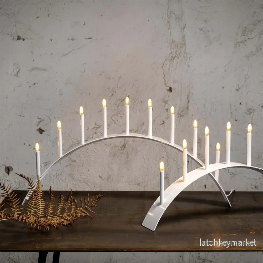 Spica Bow Adventsljusstake 7 LED - Bild 3