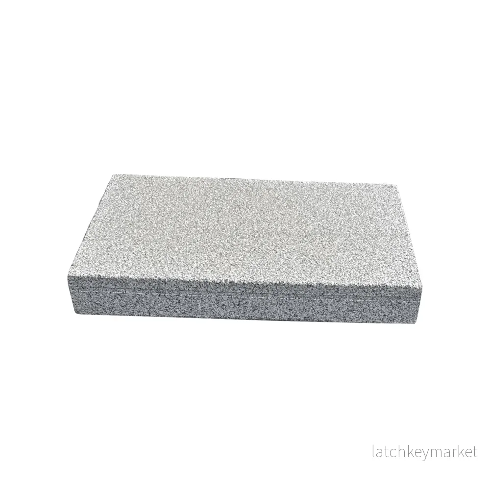Granithäll Bergama Grå Flammad Fallande x400x80 Granithäll Bergama Grå Flammad Fallande x400x80