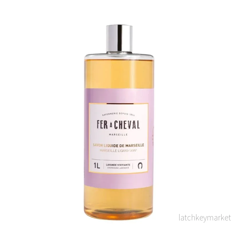 Flytande Marseille Tvål Refill 1000ml Energising Lavender Flytande Marseille Tvål Refill 1000ml Energising Lavender