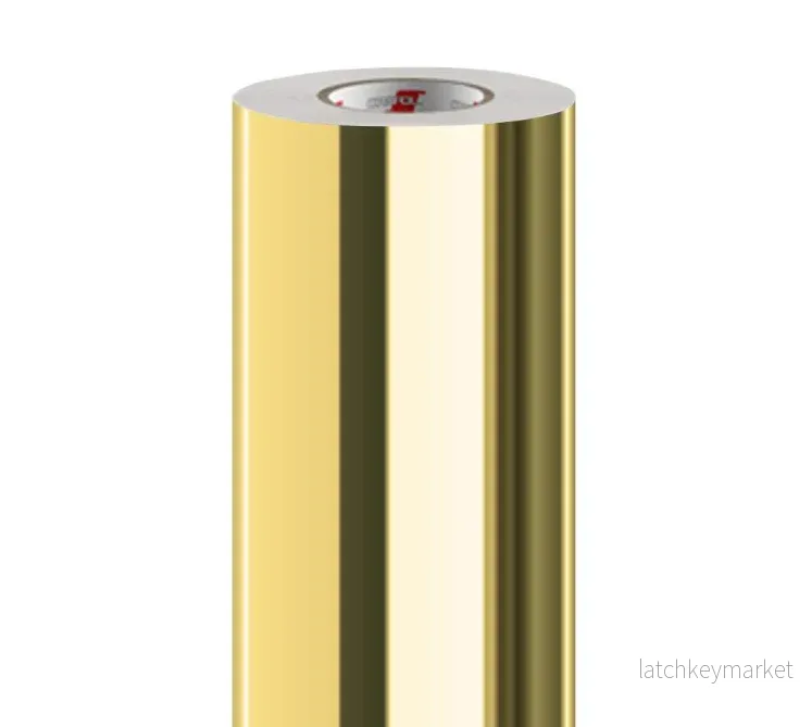 Spegelfolie, självhäftande – Guld Spegelfolie, självhäftande – Guld
