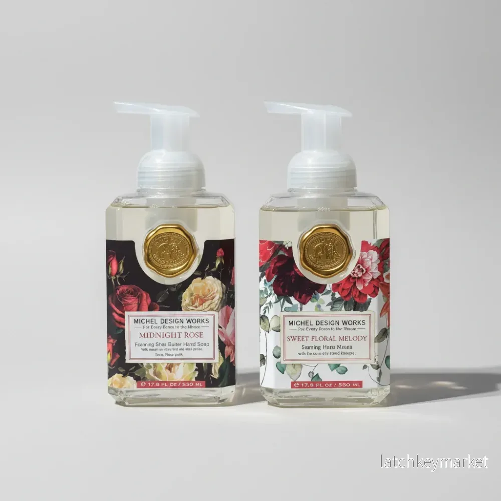 Skumtvål Sweet Floral Melody & Midnight Rose – MICHEL DESIGN WORKS (2-pack) Skumtvål Sweet Floral Melody & Midnight Rose – MICHEL DESIGN WORKS (2-pack)