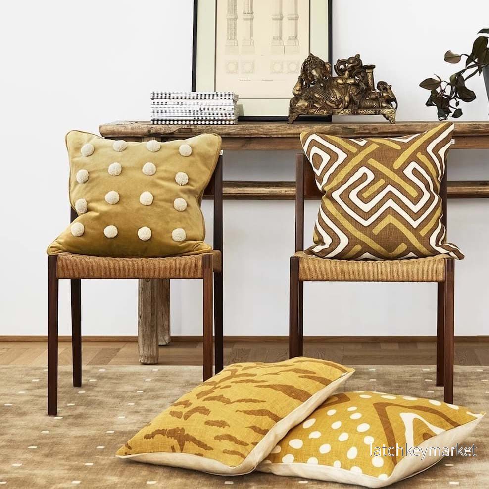 Gujarat Linen Kuddfodral 50x50 - Bild 2