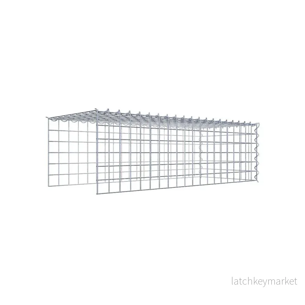 Extra gabion typ 4 100 cm x 30 cm x 40 cm (L x H x D), maskstorlek 5 cm x 5 cm, spiral Extra gabion typ 4 100 cm x 30 cm x 40 cm (L x H x D), maskstorlek 5 cm x 5 cm, spiral