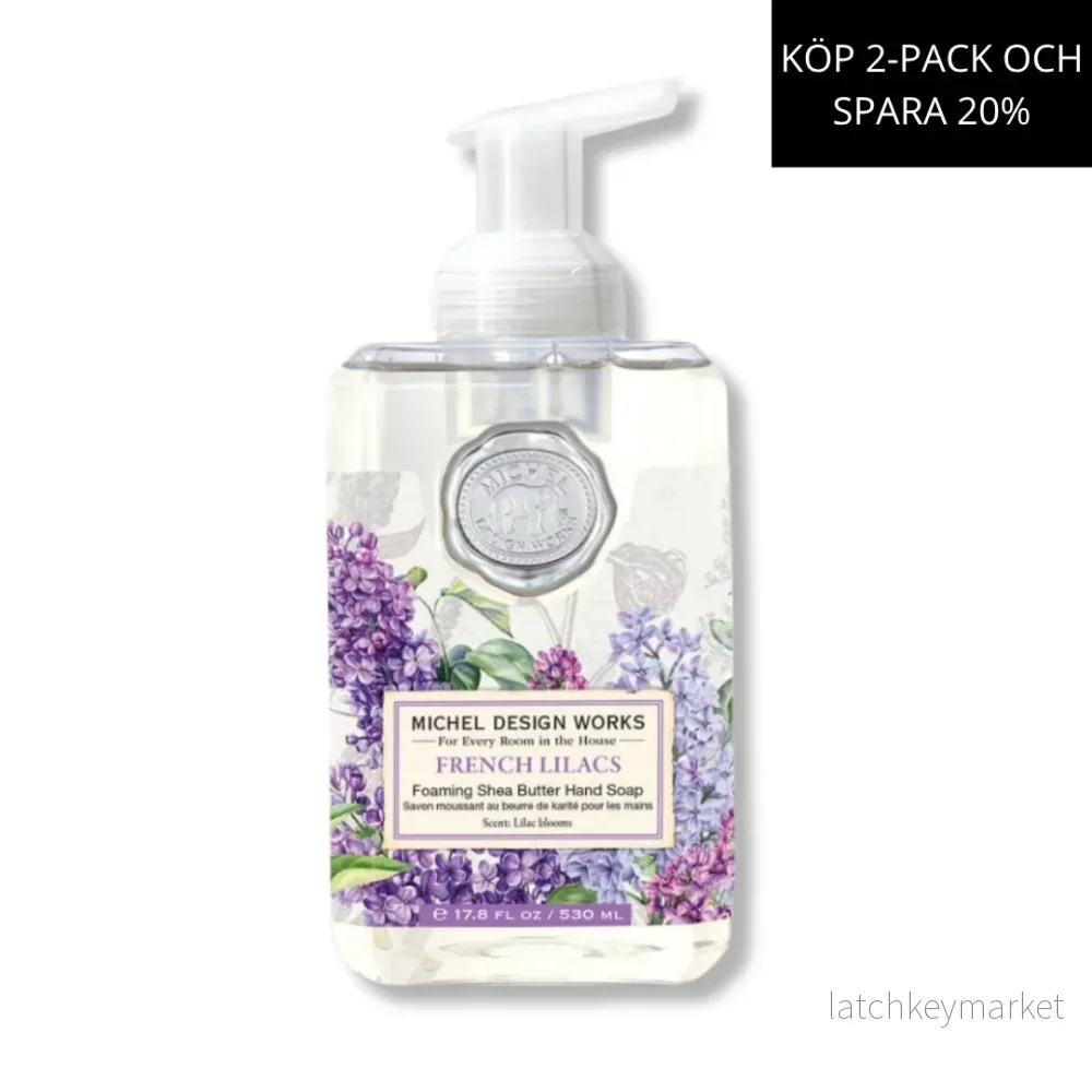 Skumtvål French Lilacs-MICHEL DESIGN WORKS Skumtvål French Lilacs-MICHEL DESIGN WORKS