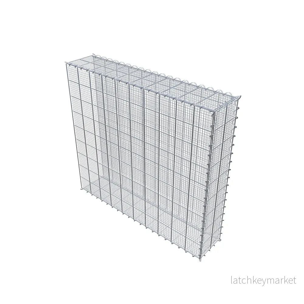 Sandodlingsgabion typ 2 100 cm x 90 cm x 20 cm (L x H x D), maskstorlek 10 cm x 10 cm, spiral - Bild 2