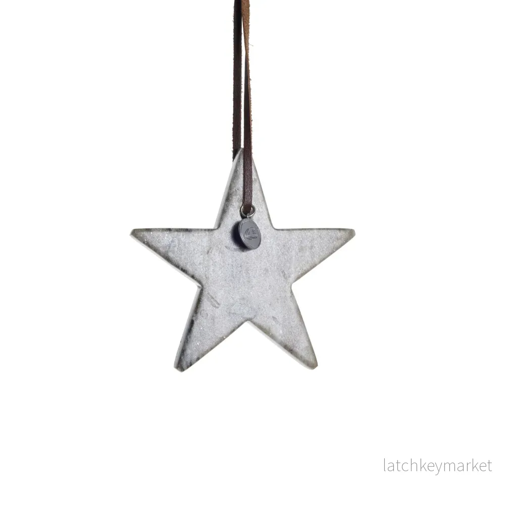 Elina ornament H1,5 cm. mørk sand Elina ornament H1,5 cm. mørk sand