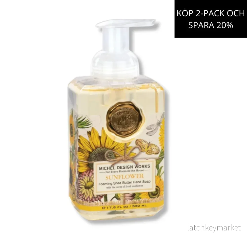 Skumtvål Sunflower – MICHEL DESIGN WORKS