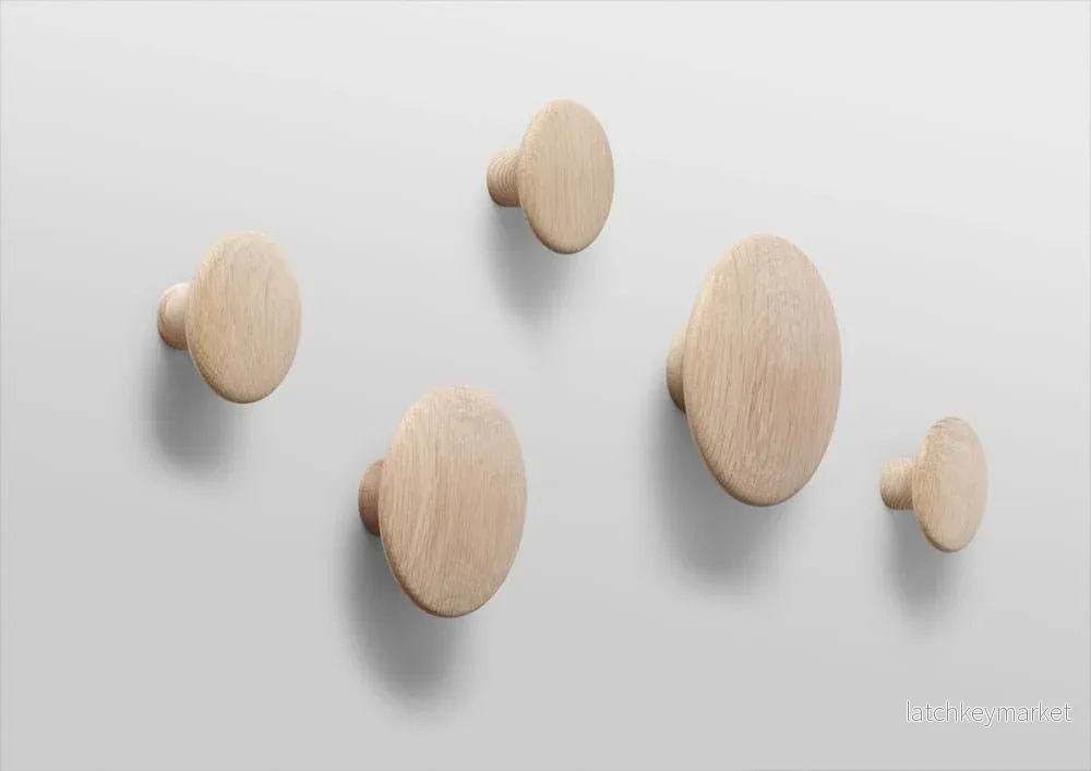 The Dots Set Of 5 Wood - Bild 2