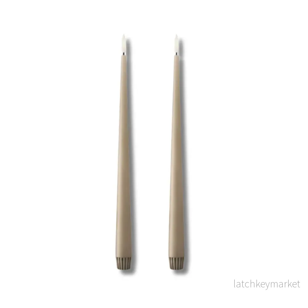 ESTER & ERIK LED ljus 2 pack NOUGAT NOTE 30CM ESTER & ERIK LED ljus 2 pack NOUGAT NOTE 30CM