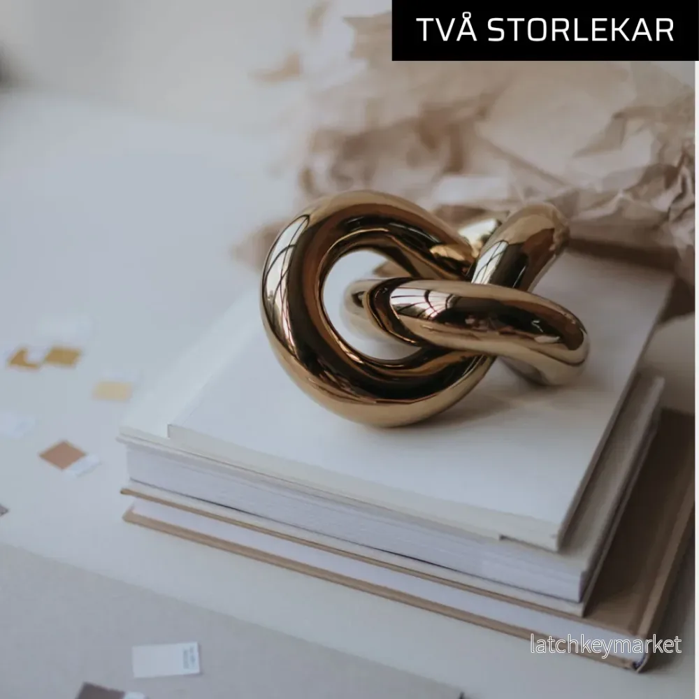 Dekoration Knut Guld Dekoration Knut Guld