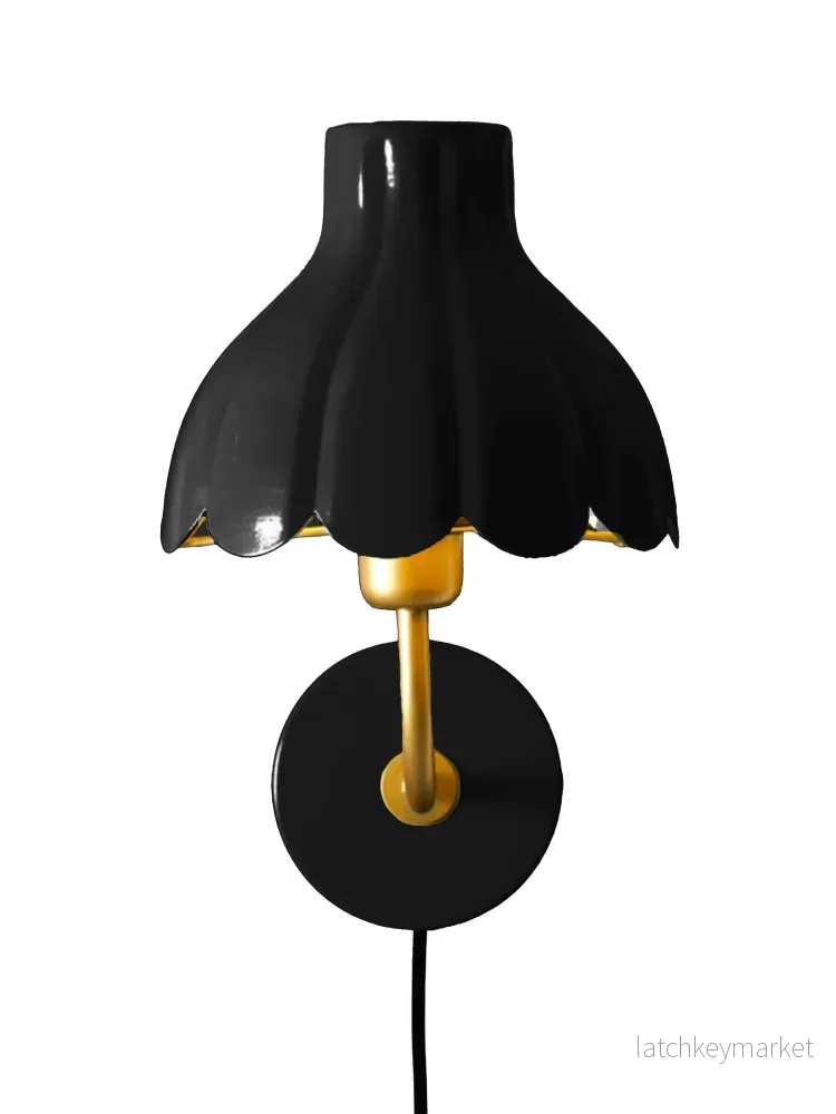 Vägglampa Wells Svart - Bild 2