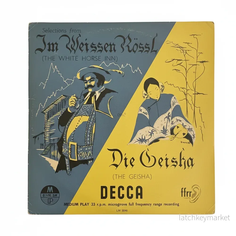 Im Weissen rösl Decca 33⅓ rpm (1 skiva, 2 sidor)