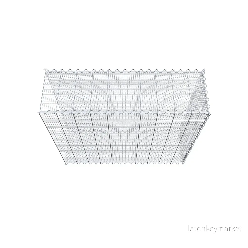 Sandodlingsgabion typ 2 100 cm x 90 cm x 30 cm (L x H x D), maskstorlek 10 cm x 10 cm, spiral - Bild 3