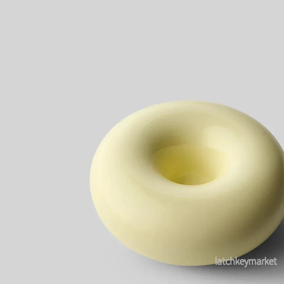 BOB Candle Holder Small Yellow BOB Candle Holder Small Yellow