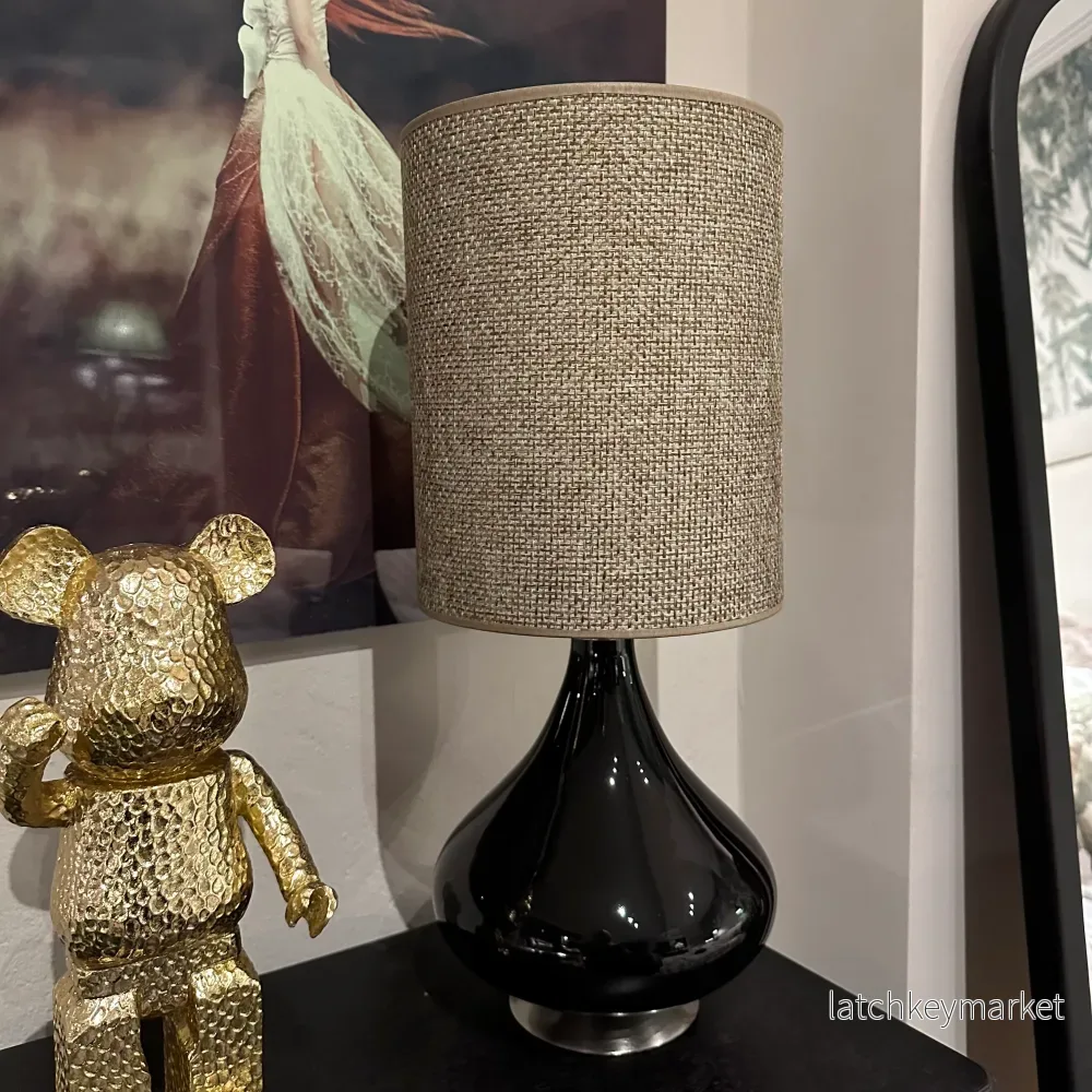 Lampa Flavia Mini Svart Cindy Gris Verde Lampa Flavia Mini Svart Cindy Gris Verde