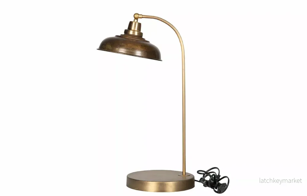 Bordslampa Noa Brun Ant. 30x52cm HH Bordslampa Noa Brun Ant. 30x52cm HH