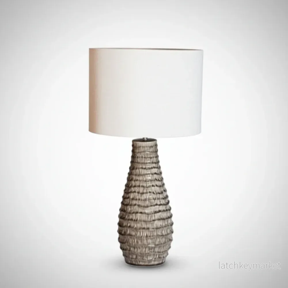 Bartha bordslampa brun/beige