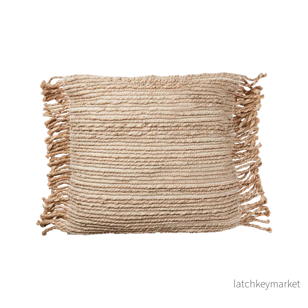 Kuddfodral Vendela 50 x 50 cm Beige - Bild 2