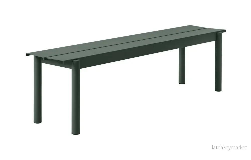 Linear Steel Bench 170 cm - Bild 2