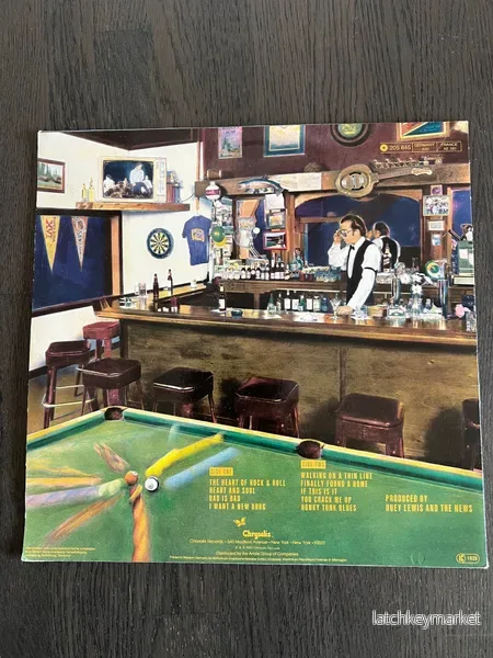 Huey Lewis and the News - Sports /LP 1983 - Bild 2