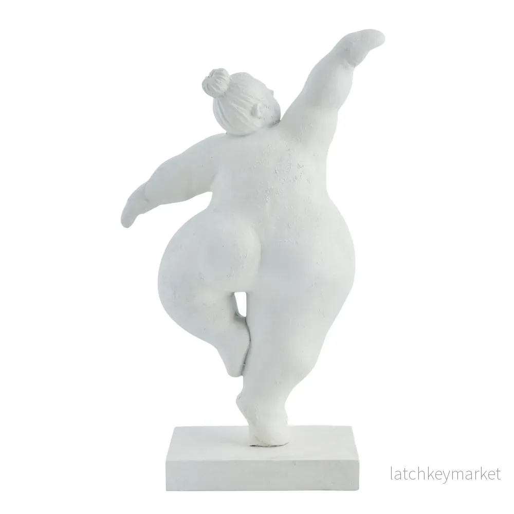 Serafina kvinnogestalt H28,8 cm. vit - Bild 2