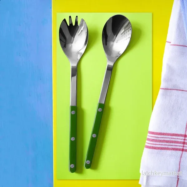 Sabre Paris Salad Cutlery Set Dark Green - Bild 3