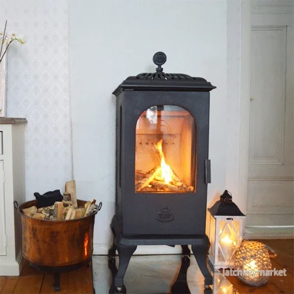 Kamin Westbo Victoria 100 utan sidoglas - Bild 2