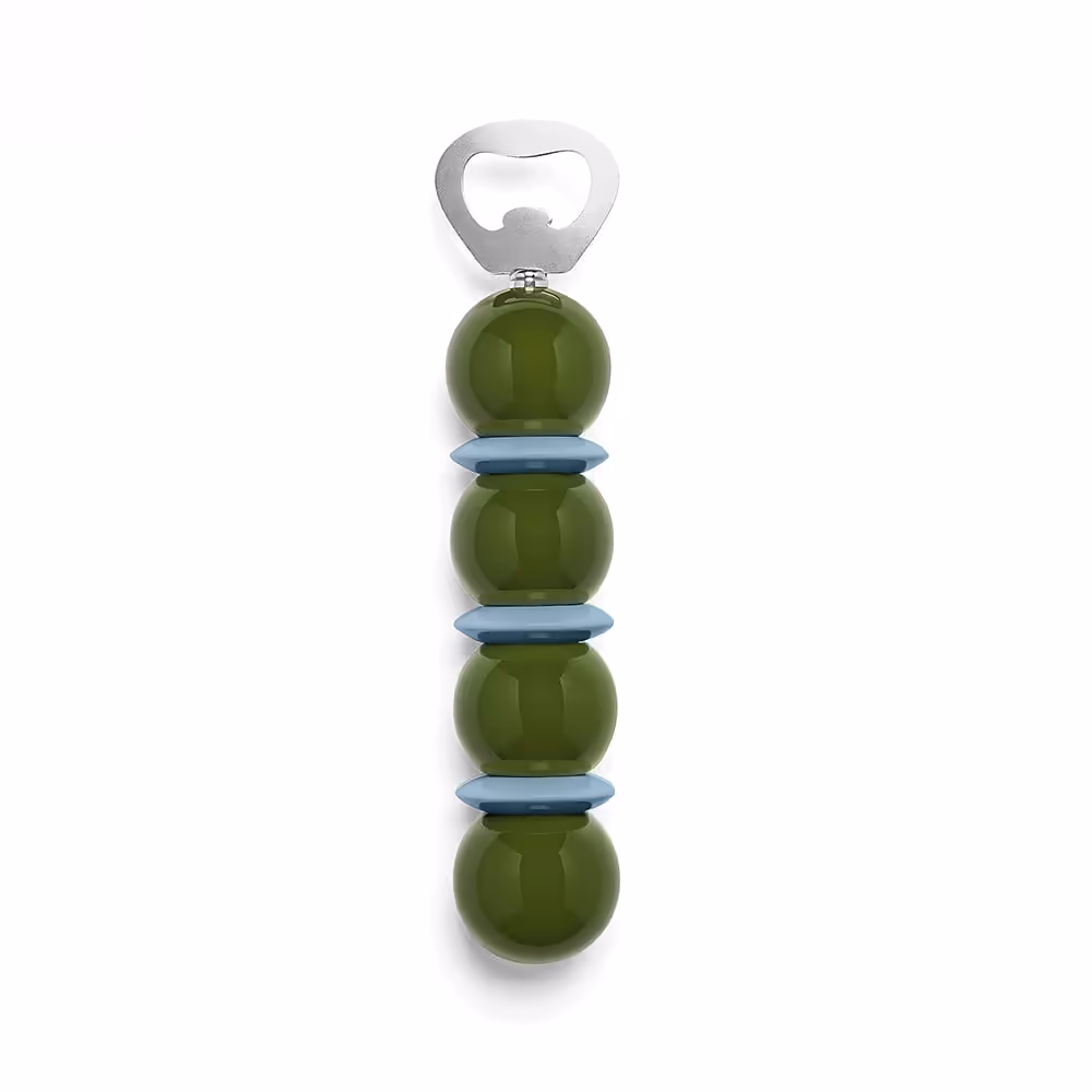 Bobbin Bottle Opener Khaki & Pale Denim