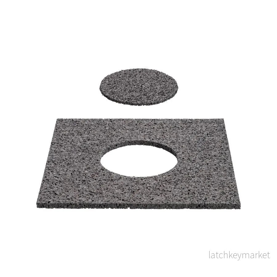 Gummiplatta Buzon U-PAD-GROUND 200x200x6 mm
