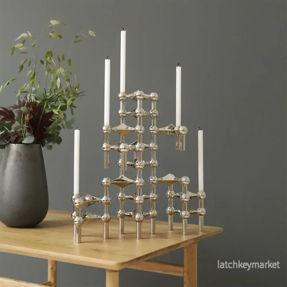 Stoff Nagel Candle Holder 1pc - Bild 2
