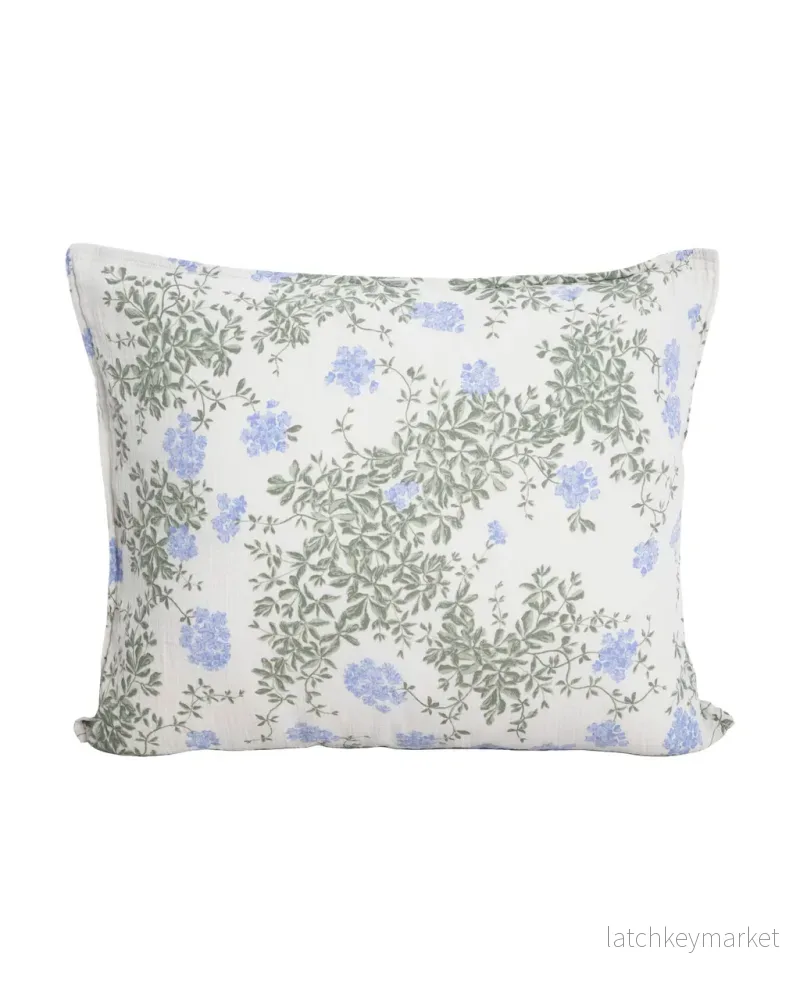 Muslin Örngott, Plumbago, 50x60 cm