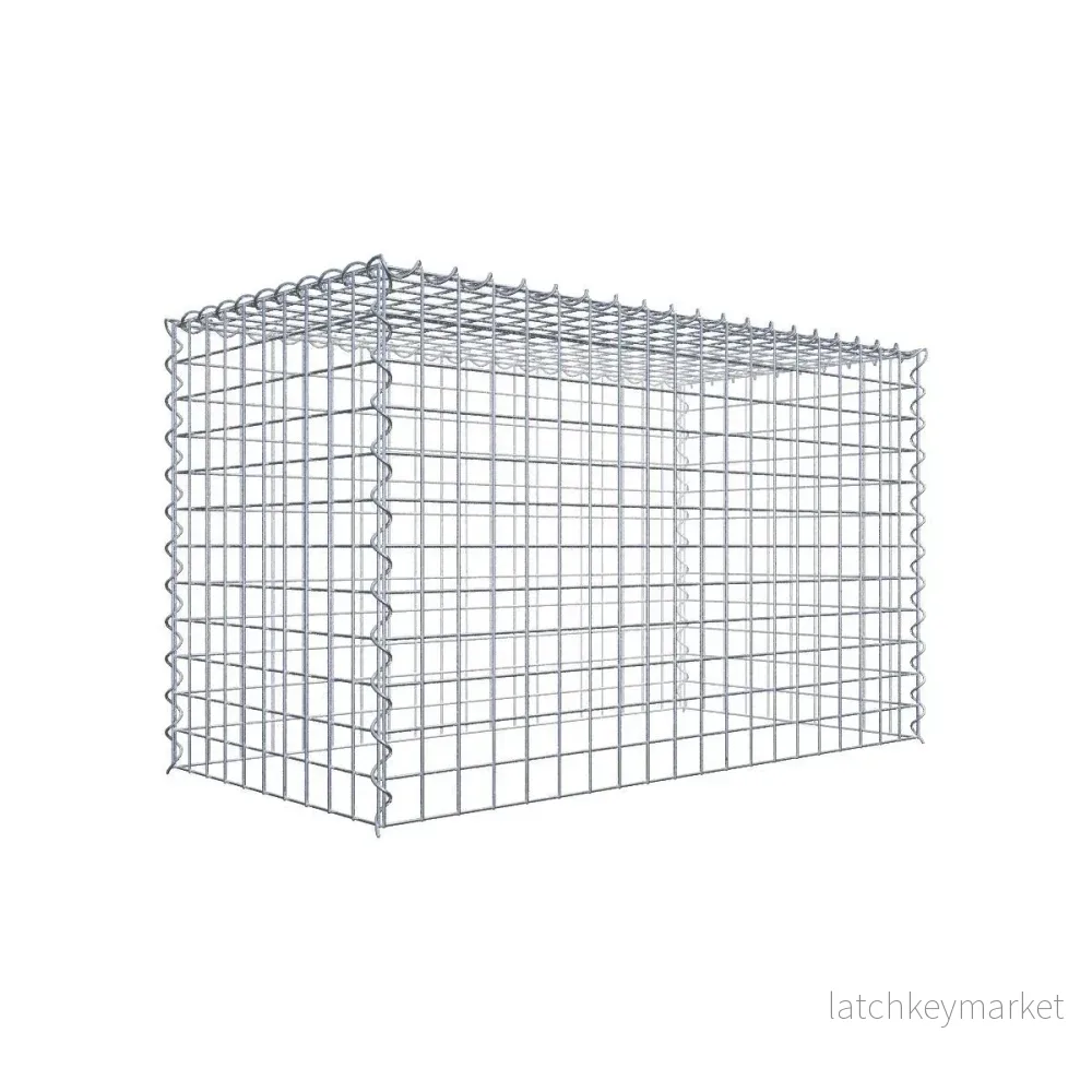 Extra gabion typ 3 100 cm x 60 cm x 50 cm (L x H x D), maskstorlek 5 cm x 5 cm, spiral Extra gabion typ 3 100 cm x 60 cm x 50 cm (L x H x D), maskstorlek 5 cm x 5 cm, spiral