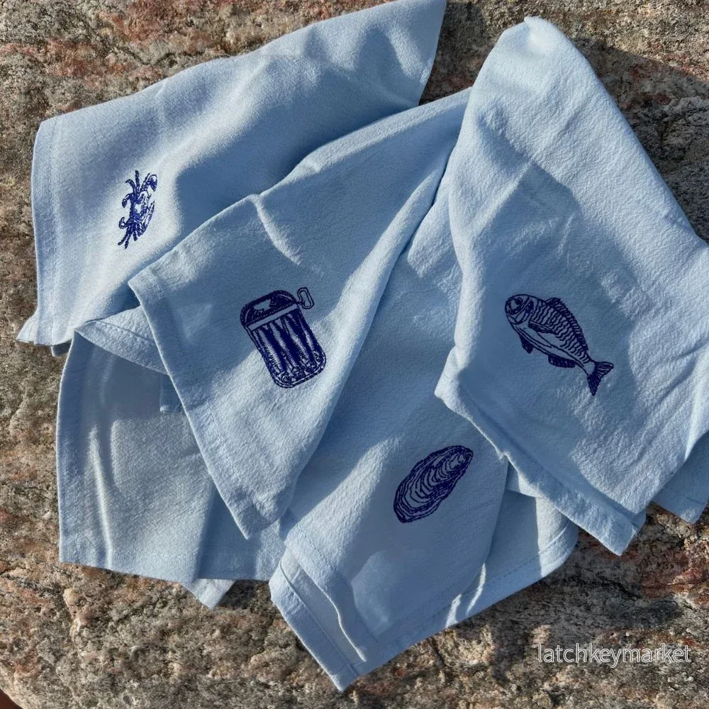 Midnatt Napkin Set Josefin La Mer Midnatt Napkin Set Josefin La Mer