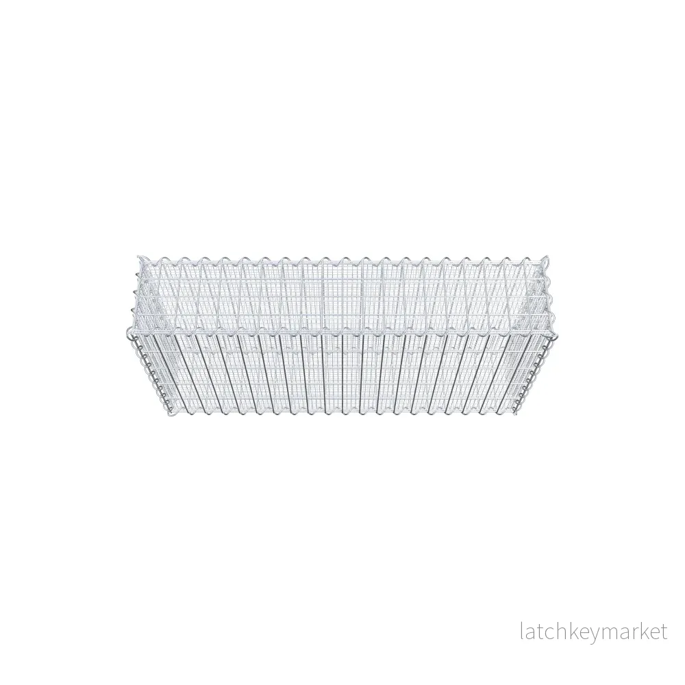 Sandgabion 100 cm x 50 cm x 20 cm (L x H x D), maskstorlek 5 cm x 10 cm, spiral - Bild 3