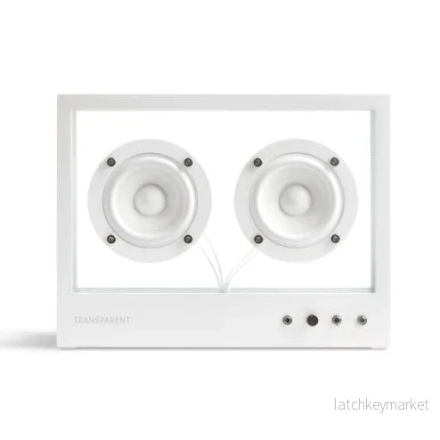 TRANSPARENT Small Speaker White