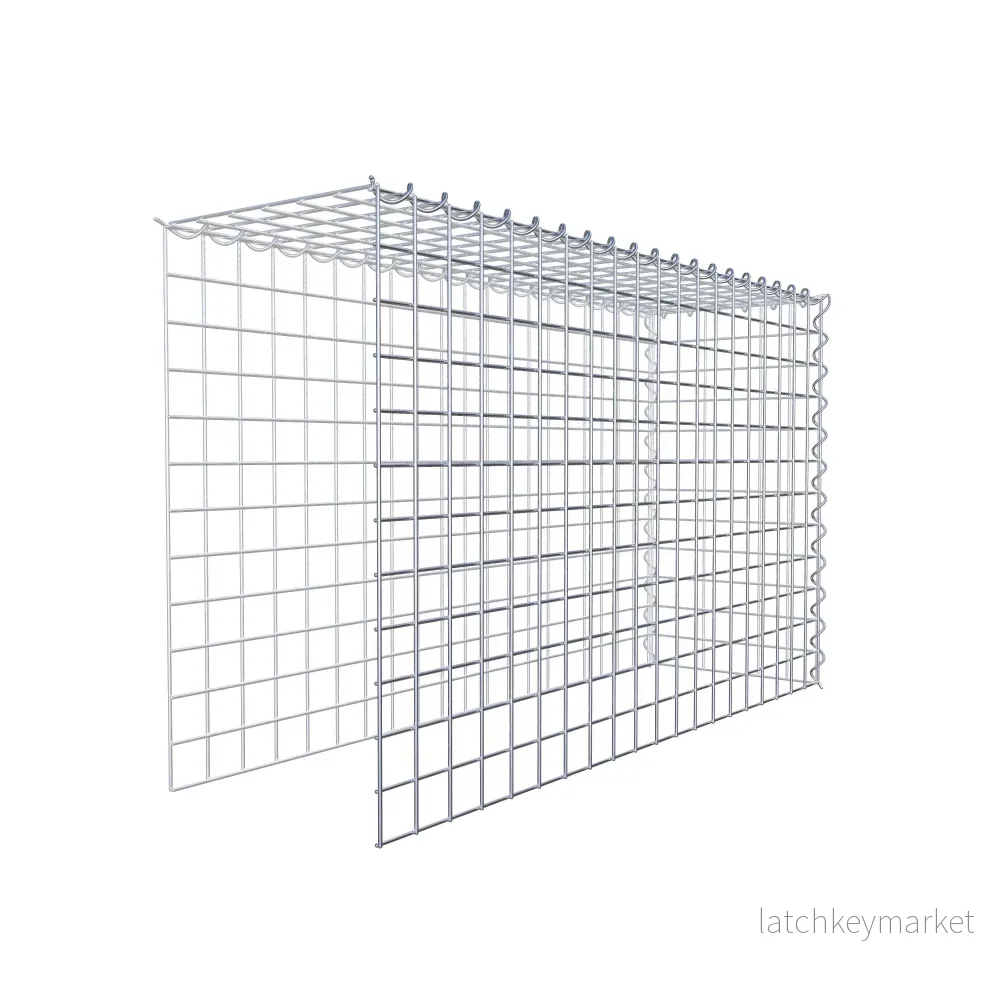 Påväxt gabion typ 4 100 cm x 60 cm x 30 cm (L x H x D), maskstorlek 5 cm x 5 cm, spiral - Bild 3
